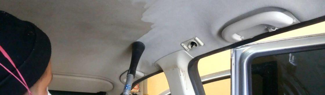 Почистить потолок в автомобиле самостоятельно 